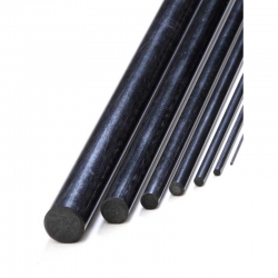 Pręt z włókna węglowego Ø0,5x1000 mm (pultruzja)